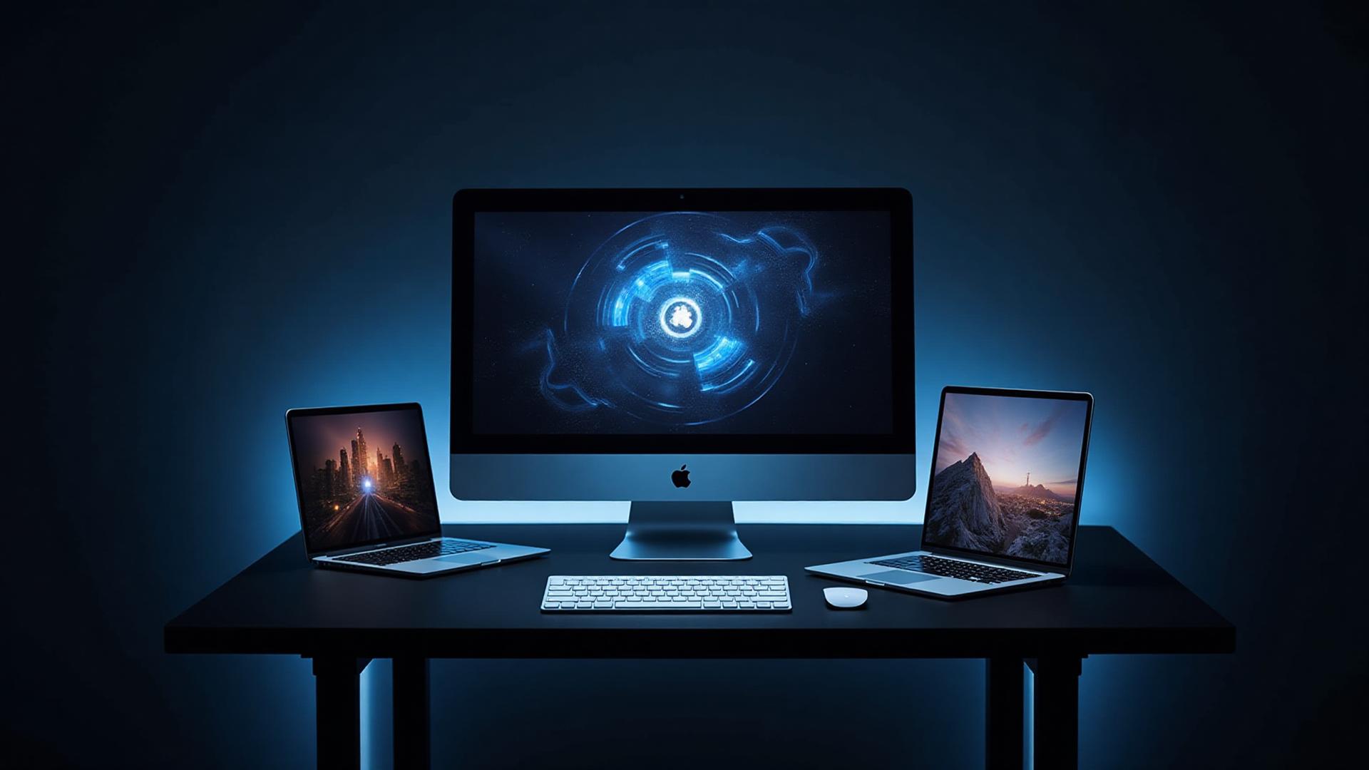 Premium Apple devices showcasing advanced technology